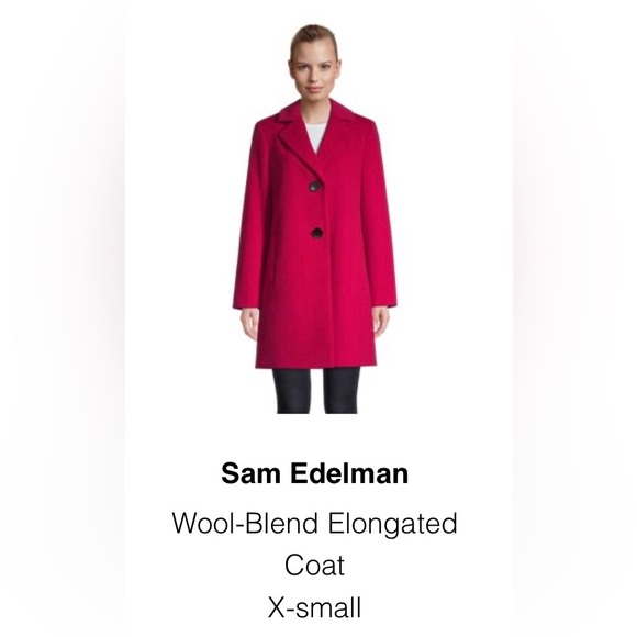 Sam Edelman Raspberry coat - Picture 2 of 13